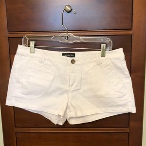 Express Low Rise Twill Trouser Shorts